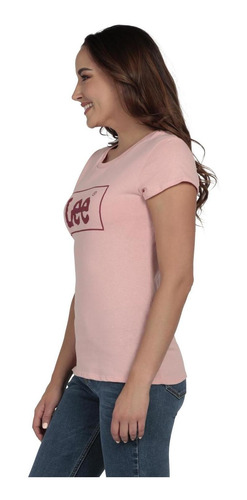 Imagen 2 de 5 de Playera Lee Mujer Manga Corta 28m2