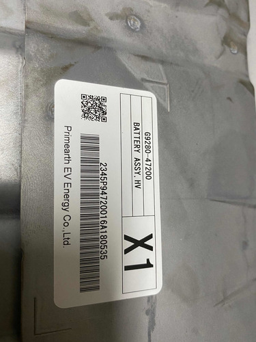 Bateria Híbrida Toyota Prius G9280-47200 2016 A 2021 (Usado)