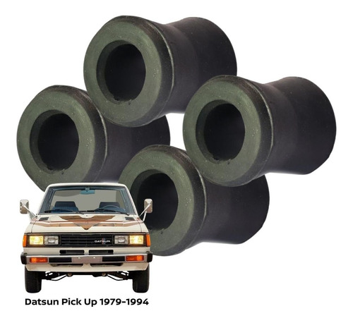 Gomas Buje Amortiguadores 4 Pz Datsun Pick Up 1981