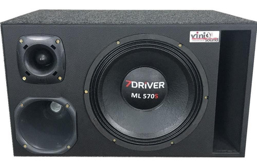 Caixa Trio 7driver 12 Pol Ml570s + D250x + St200