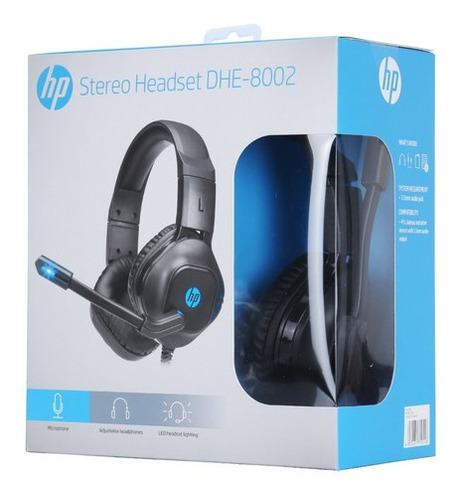 Imagen 7 de 7 de Auriculares Gamer Hp Over-ear Stereo Ajustable Con Microfono