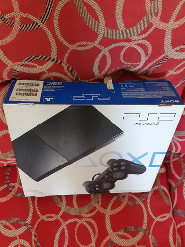 Consola Sony Playstation 2 Slim Completa En Caja!!!