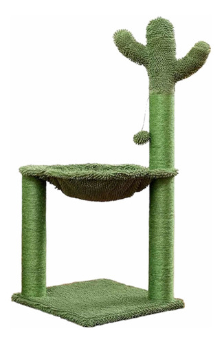 Rascador Para Gatos, Diseño Cactus Torre