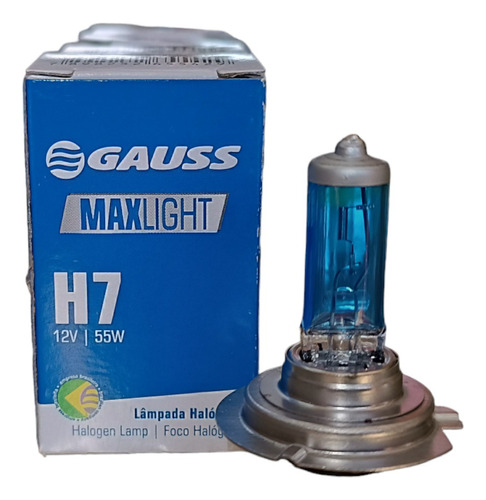 Ampolleta Luz Dia H7 12v 55w Gauss