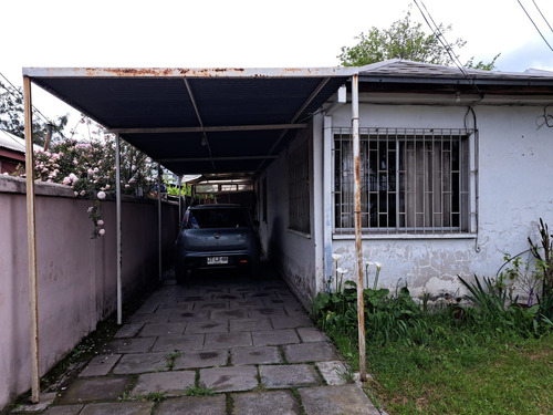 Excelente Terreno Con Casa Para Remodelar En Comuna El Bosqu