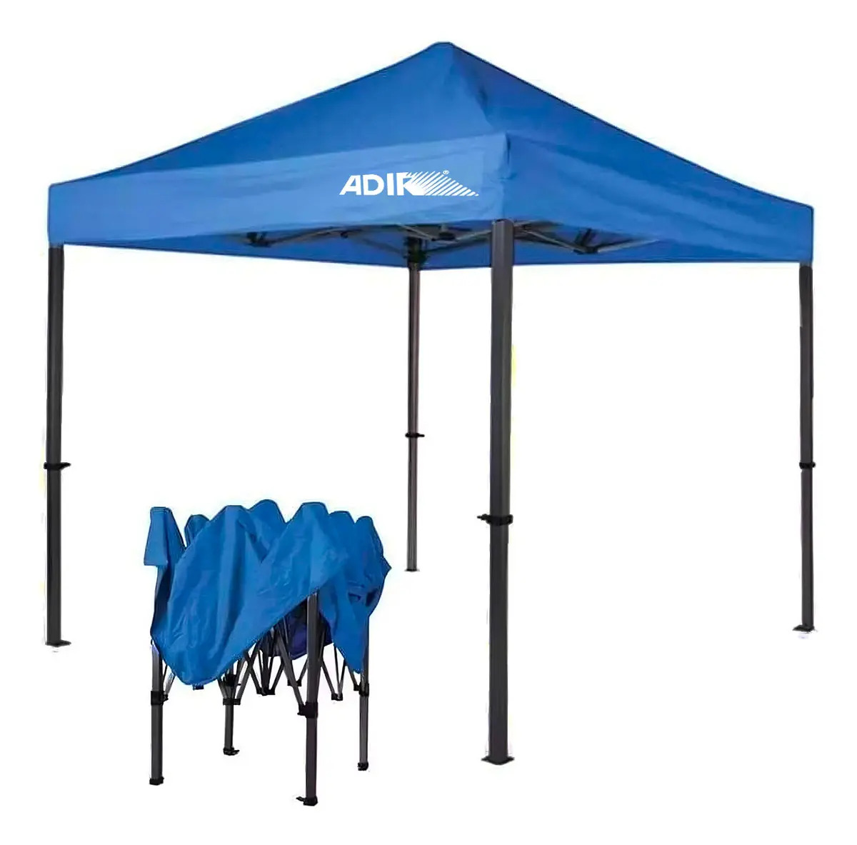 Carpa Toldo Plegable 3 X 3 Metros Reforzado Impermeable Azul