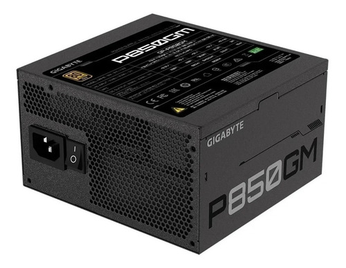 Imagen 2 de 5 de Fuente Para Pc Gigabyte Gp-p850gm 850w 80 Plus Gold Modular!