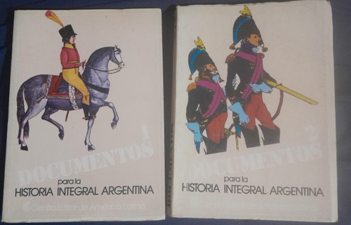 Documentos Para La Historia Integral Argentina 2 T. Ceal  /k