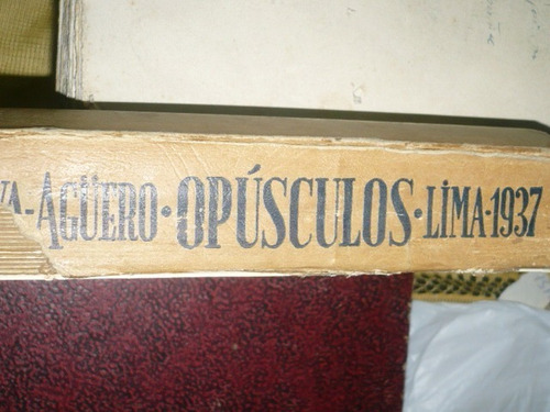 Opusculos Lima 1937