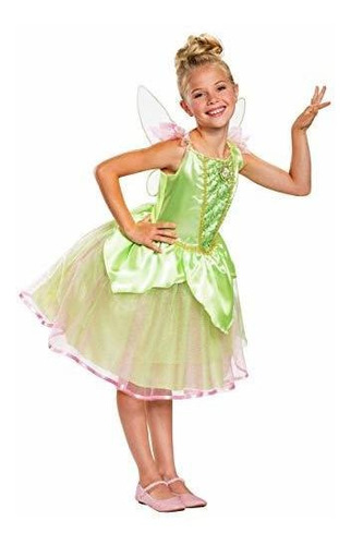 Disguise The Peter Pan Girls Tinker Bell Disfraz Talla 7-8