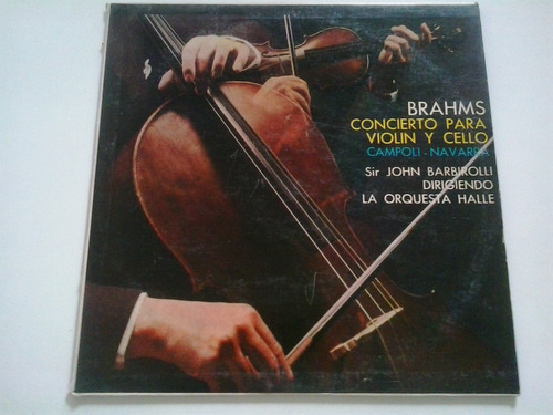 Brahms Concierto Para Violin Y Cello 