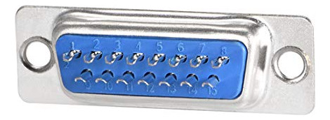 Conector Db15 Hembra 15 Pines Para Cnc Y Equipos Mecnicos -