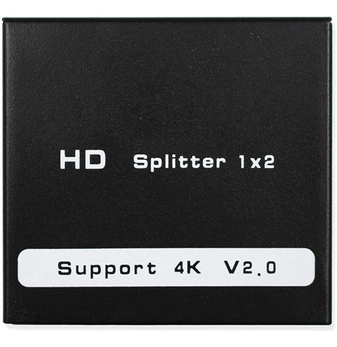 Hdmi 2.0 Splitter 1x2 Switcher Convertidor De Audio Y Video,
