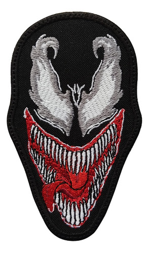 Parche Bordado Mascara Pelicula Venom Veneno Comic Marvel