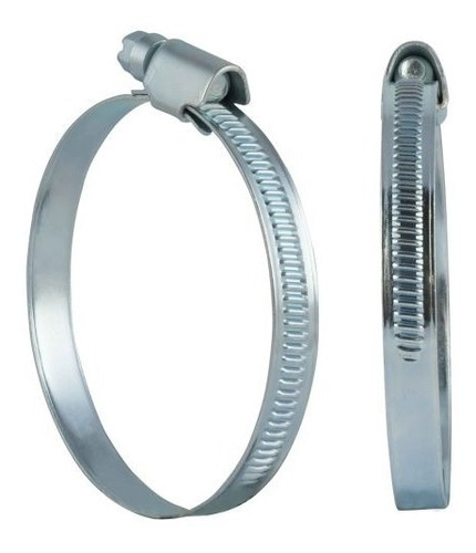 Imagen 2 de 4 de Abrazadera Inoxidable Estampada 16-27mm X 10 Unidades