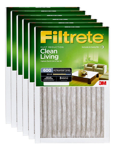 Filtrete Filtro Reduccion Polvo Merv 7 20 X 1 6