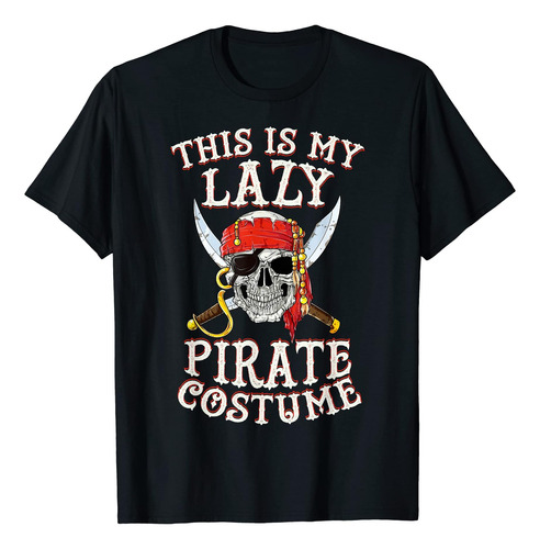 Esta Es Mi Playera De Disfraz De Pirata Perezoso Playeras