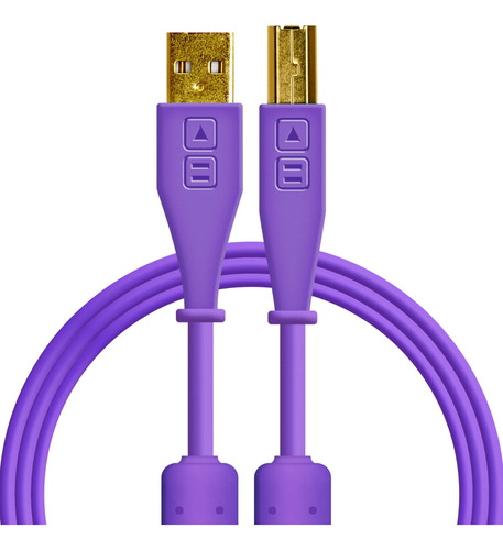 Cables Chroma: Cable Usb-a A Usb-b Optimizado De Audio (mora