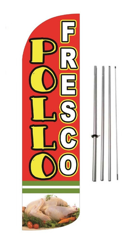 Pollo Fresco Publicitaria Con Estructura