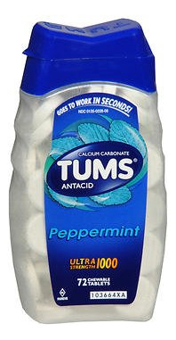 Tums Ultra Strength 1000 Tabletas Masticables De Menta - 72