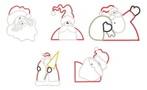 Comprar Pack Matrices Para Maquinas Bordadoras Santa Aplique Navidad