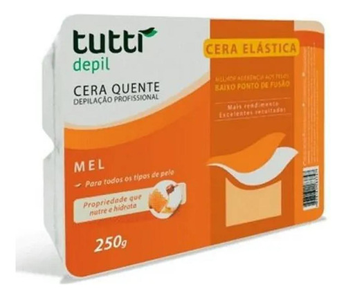 Cera Depilatória Mel Tutti 250g