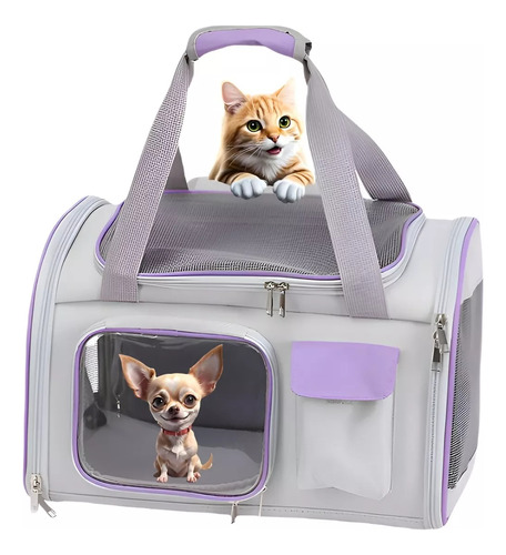 Mochila Transportadora Gato Canil Perro Cosas De Gatos Tus Mascotas Roro 