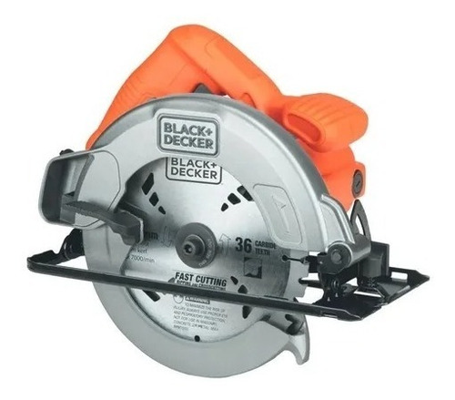 Sierra Circular Eléctrica 7 1/4  1400w Black+decker 