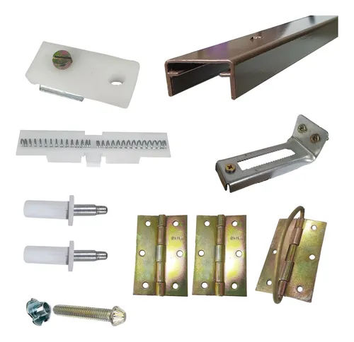 comprar Kit Ferragens Cu002F Dobradiça Pu002F Porta Camarão - 60cm Bronze