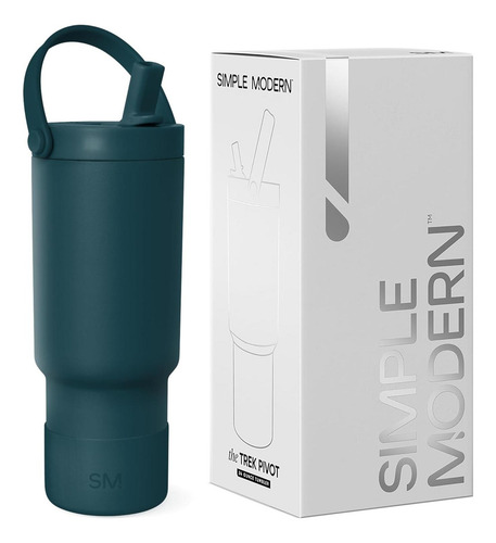 Botella Simple Modern Trpv-sh-b-24-rip-m Con Capacidad De 24floz Color Riptide