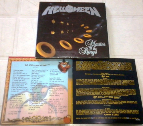 Helloween - Master Of The Rings 2 Cds 1era Ed. Heavy Metal