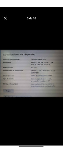 Dell Latitude E6410, Core I5, 500gb Hdd, 3gb Ram Negro (Usado)