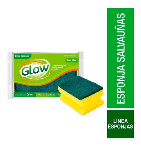 Esponja Salvauñas Glow Cetus X 1 Un