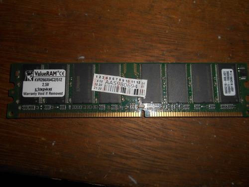 Memória Sm5726445d8e6chibh Ddr 512mb Pc-2100 Ecc 261584-041