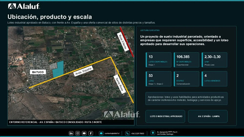Sector Av. España, Lote 8 Batuco