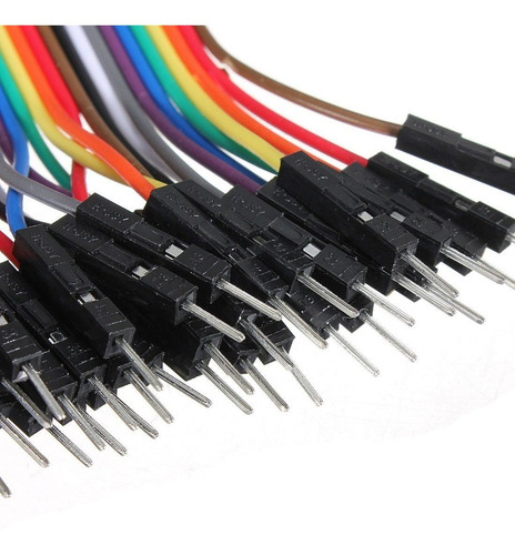 Cable Conexion Dupont 40u Protoboard Macho Macho 30cm Arduin