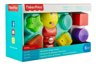 Mariposa De Bloques Divertidos Motricidad Fina Fisher Price