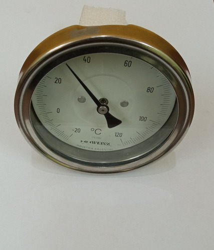 Termómetro Weisz Dial 3 1/2 Largo De 6cm (-20-120 °c)