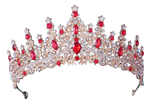 Corona De Reina Corona De Princesa Joyas Para El Rojo