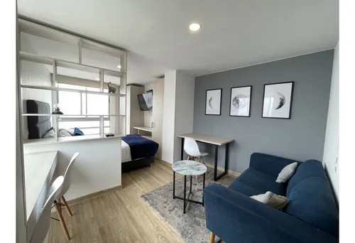 Apartaestudio En Torre Ventto, Centro De Bogotá