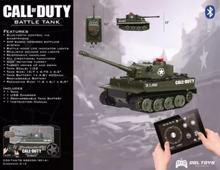 Call Of Duty Tanque C/r Edicion Limitada Entrego Ya!!!!!!!!!