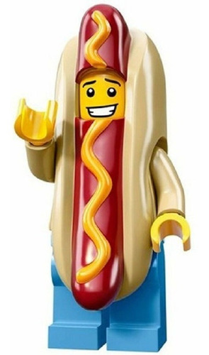 Todobloques Lego Minifiguras Serie 13 71008 Hombre Hot Dog