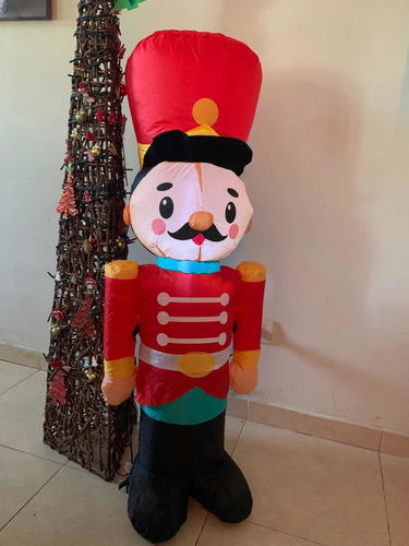 Imagen 1 de 3 de Inflable Navidad Cascanueces