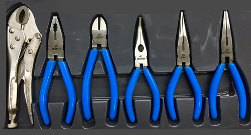 Set De Pinzas Irimo 5 Piezas 160mm Alicate Pinza Universal