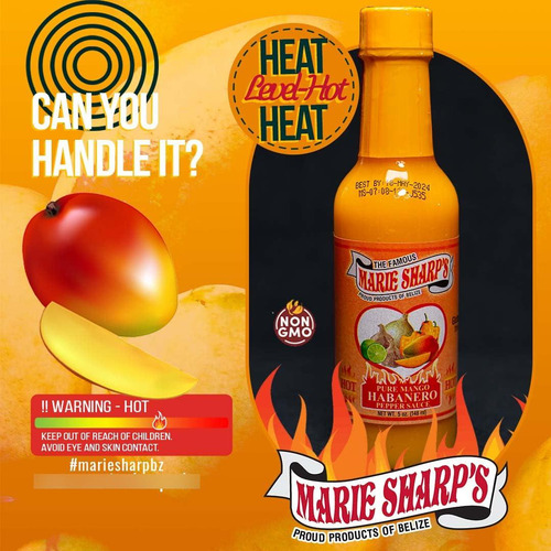 Salsa De Pimienta Habanero De Mango Puro 148 Ml