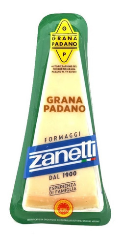 Queso Grana Padano Zanetti 150g D.o.p. 100% Italiano