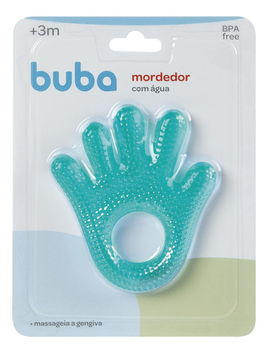 Mordedor Com Água Mãozinha Azul - Buba
