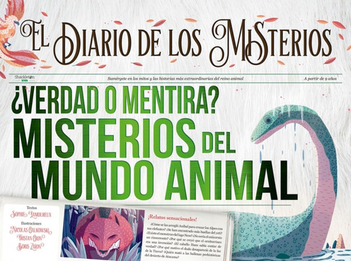 Verdad O Mentira? Misterios Del Mundo Animal Sophie Lamoureu