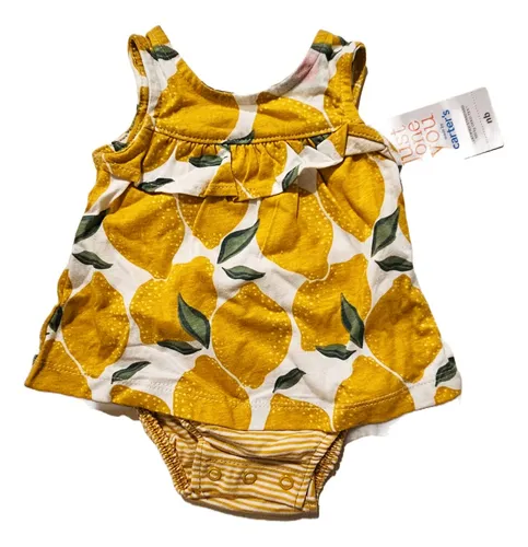 Carter's lemon romper top