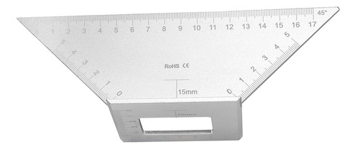 Regla En Forma De T Para Medir Ángulos De Inglete, 3d, Multi